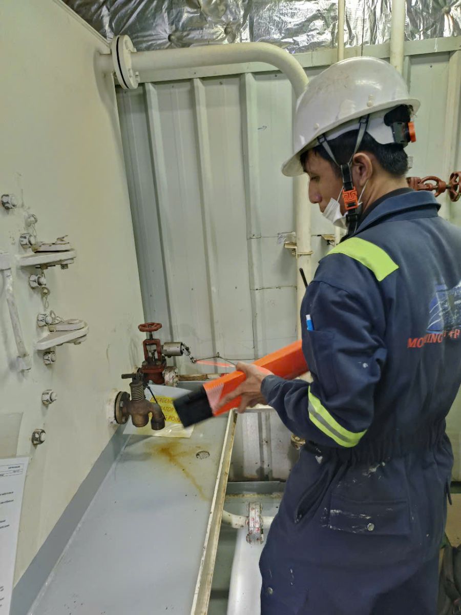 Inspection services arrangement in Engine Room