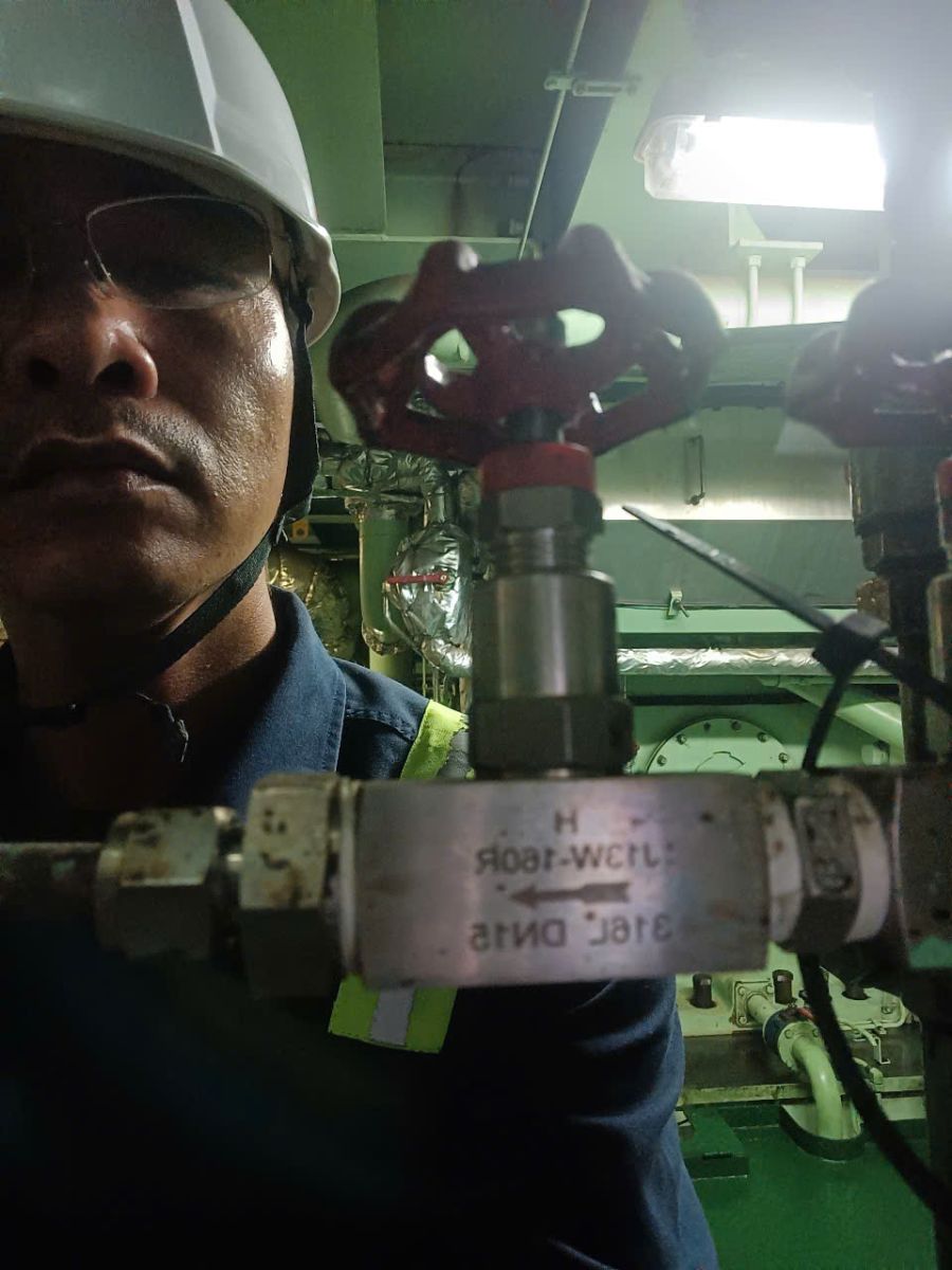 Inspection services arrangement in Engine Room