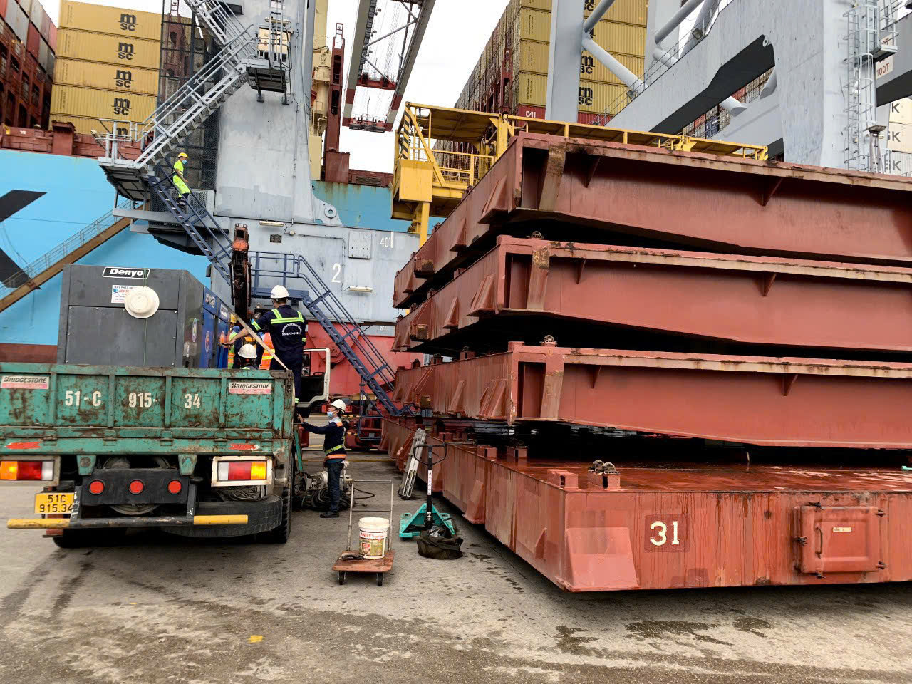 ISO sockets replacement at Vungtau