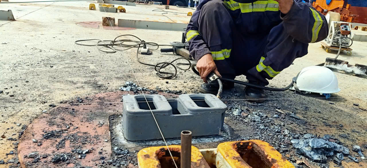 ISO sockets replacement at Vungtau